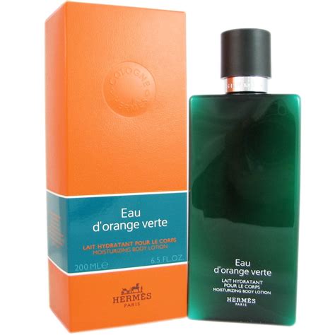 hermes body lotion orange vert|hermes verte body lotion reviews.